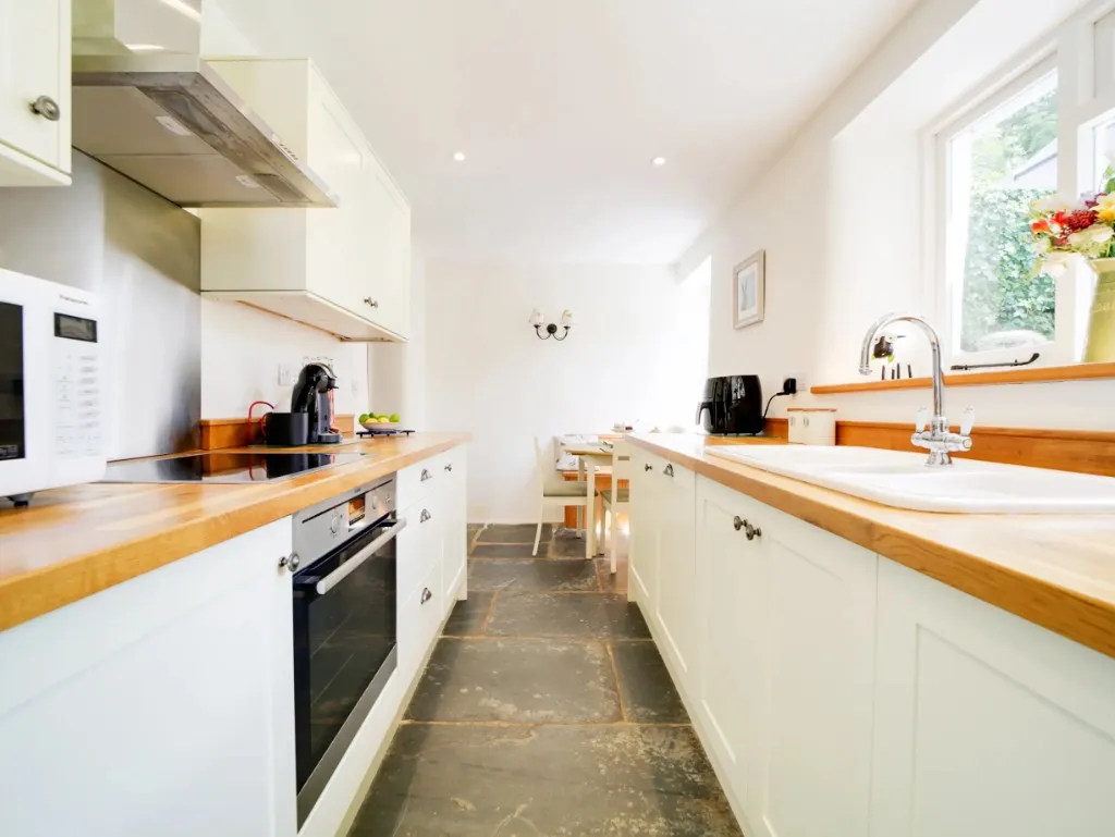 Kitchen at Trevean, St Teath