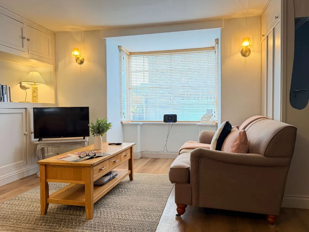 Living room at Camelot Cottage, Trelights